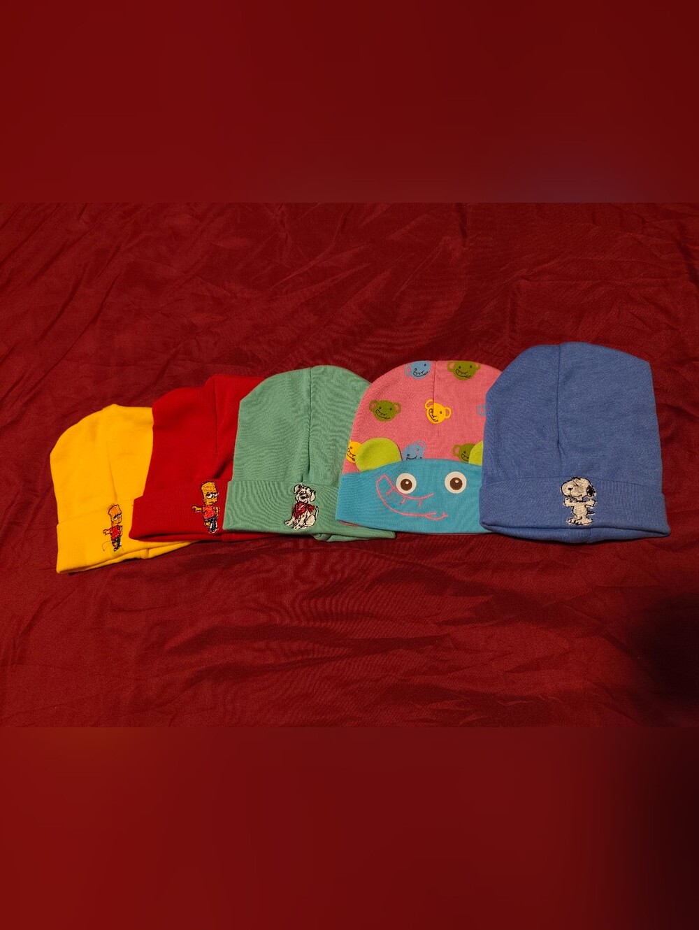 Baby Beanies, Socks & Booties Lot (0-3 Months)
